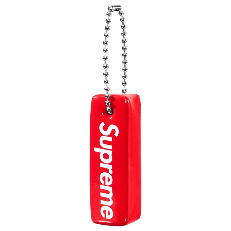 SUPREME FW23 FLOATING KEYCHAIN 吊飾 / 鑰匙圈 (紅色) 化學原宿