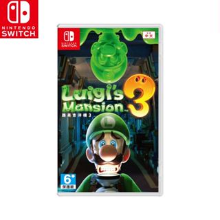 【現貨】任天堂 NS Switch《 路易吉洋樓 3 》中文版 遊戲片 代理商公司貨