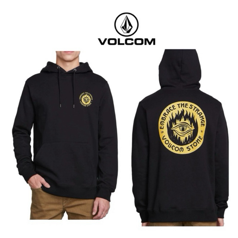 衝浪品牌🇺🇸美國VOLCOM HOODIE 光明會眼睛 連帽長袖上衣 帽T  鑽石品牌 潮流 滑板