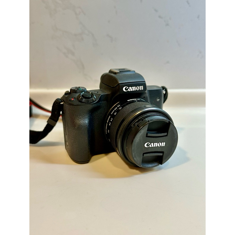 canon eos  m50 相機 EF-M15-45 IS STM KIT二手 日本製造 法雅客購入 有盒