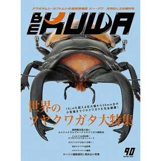 <現貨> 日本 Bekuwa 甲蟲 雜誌 No.90 鬼艷鍬形蟲 大特輯 獨角仙 鍬形蟲 全新