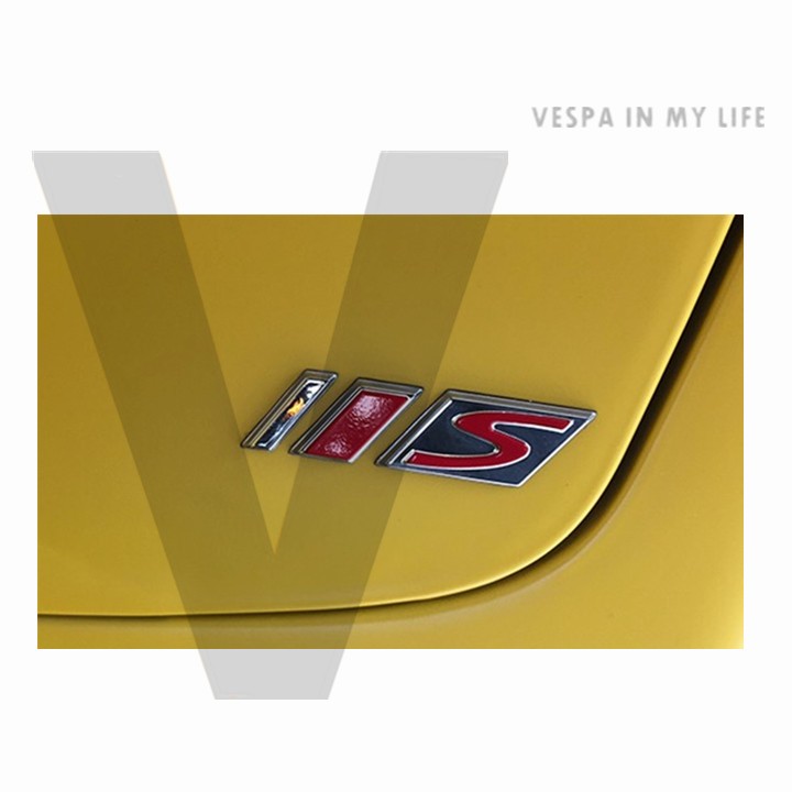 Vespa Sprint 衝刺 GTS 原廠 手套箱貼紙 手套蓋飾貼 偉士牌