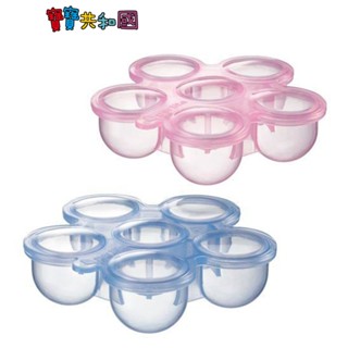 帕緹塔 Partita 全矽膠副食品儲存盒 50mlx6格 副食品 分裝盒 儲存盒 儲存盒 花朵造型 福利品 寶寶共和國