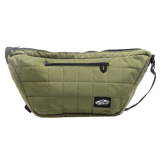 VANS VN000CKGZBF RUN AWAY SLING BAG 半月型 側背包 (草綠色) 化學原宿