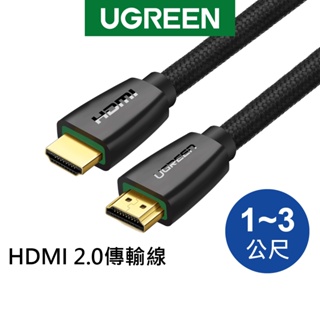 【福利品】綠聯 HDMI 2.0傳輸線 BRAID版 (1~3公尺)