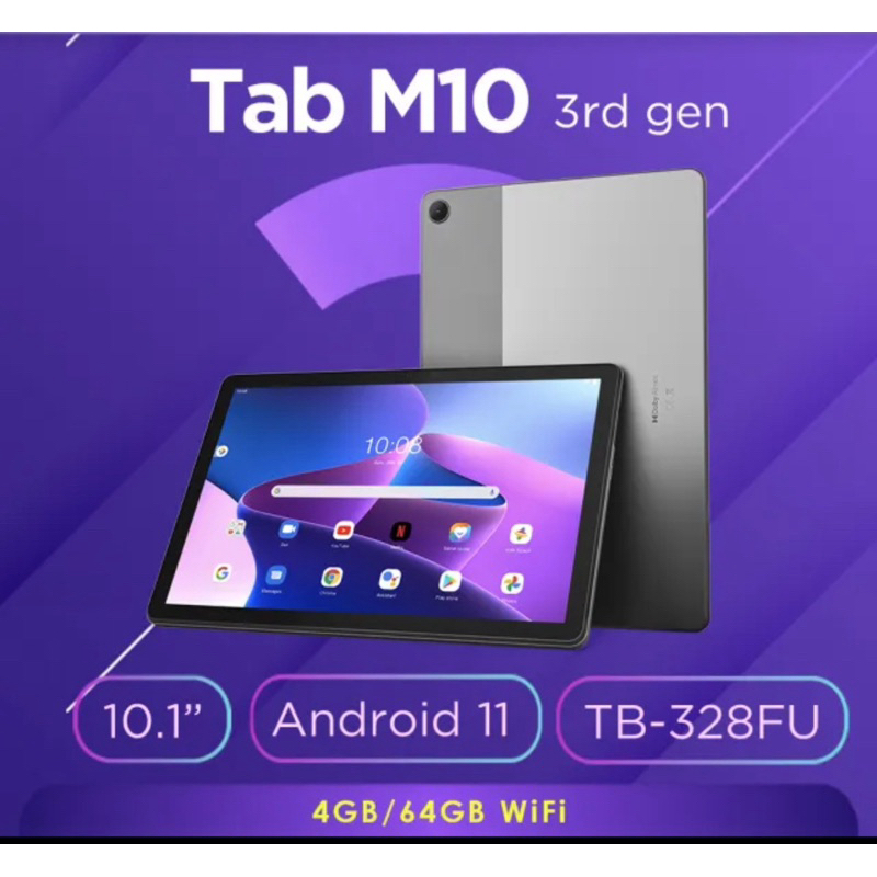 Lenovo Tab M10 3rd Gen TB328FU 10.1吋 平板 4G/64G WiFi版 追劇 好物