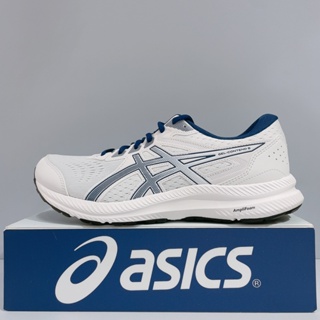 ASICS GEL-CONTEND 8 男生 白色 透氣 寬楦 輕量 運動 慢跑鞋 1011B492-104