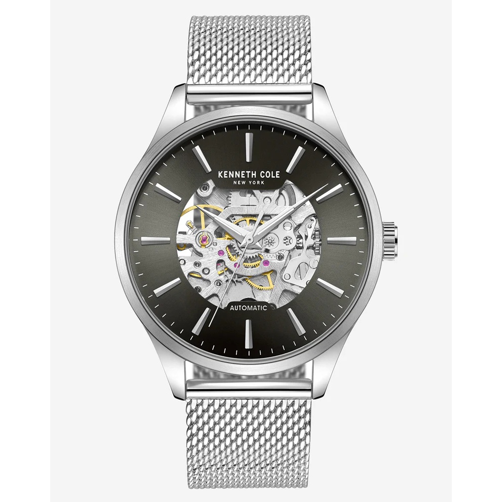 Kenneth Cole ❘美國紐約品牌 鏤空機械不銹鋼腕錶-KCWGL2216906