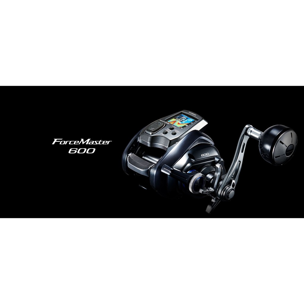 【民辰商行】23年 SHIMANO Force Master 600 可控制下沉速度 操控與力量一手掌握 電動捲線器