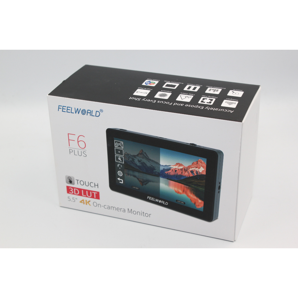 富威德 FeelWorld F6 PLUS 4K 5.5吋 屏幕 3D LUT 觸控監視器