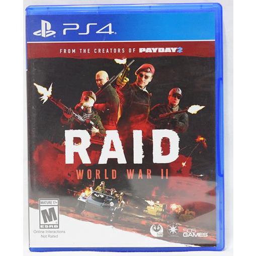 PS4 急襲 二戰 英文字幕 英語語音 Raid World War II