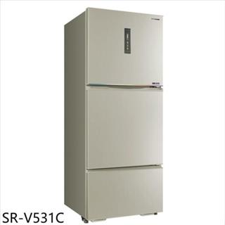 SANLUX 台灣三洋SR-V531C 530公升 三門 電冰箱 變頻一級