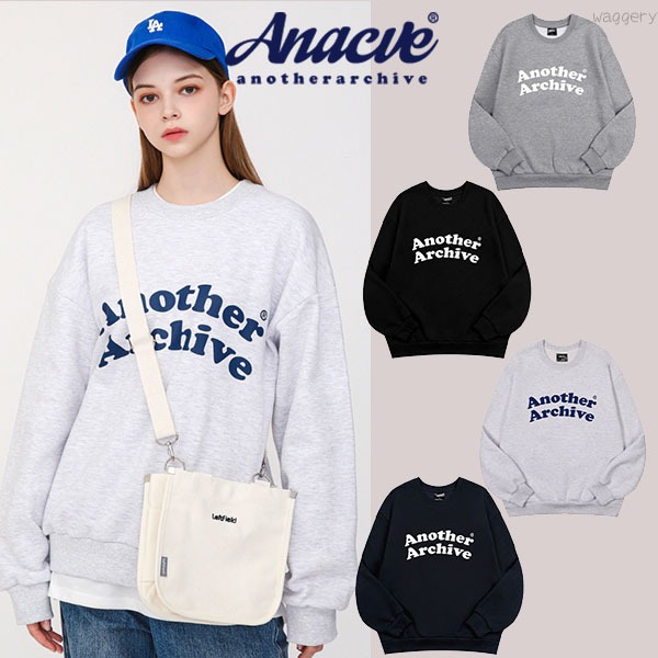 韓國代購🇰🇷 anac (another archive)　內裡刷毛大學T 衛衣 大學T  [J01133]