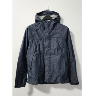 美國 Columbia 哥倫比亞 灰藍混色 Omni-Tech 防水 防風 修身 雙頭拉鍊 衝鋒 風衣 保暖 外套 夾克