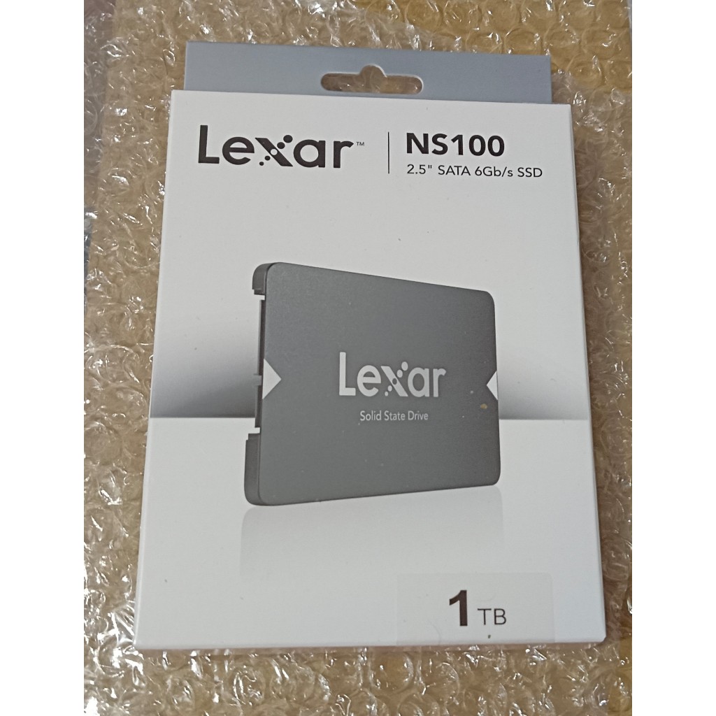 全新 Lexar 雷克沙 1TB SSD SATA3 2.5吋固態硬碟 NS100 讀取速度 550MB/s