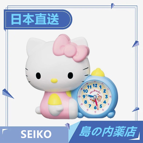 【日本直送】SEIKO 精工 凱蒂貓 鬧鐘 Hello Kitty 電子鬧鐘 時鐘 JF382A