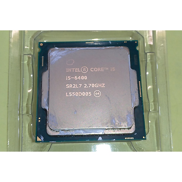 I5-6400 CPU，第六代 intel 1151腳位 處理器