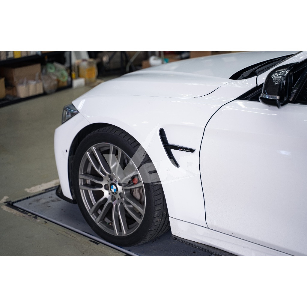 【V.Car】BMW F32 F36 改M4樣式 葉子板 素材 附側塞鯊魚鰭