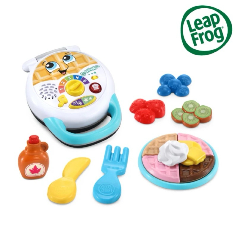 (現貨免運）美國LeapFrog 法式甜點鬆餅機（2歲以上）多種水果和果醬隨意搭配鬆餅