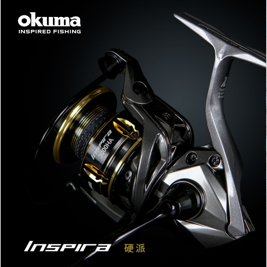 【鄭哥釣具】OKUMA 寶熊 lNSPIRA 硬派 紡車捲線器 路亞捲 輕量化 泛用 池釣