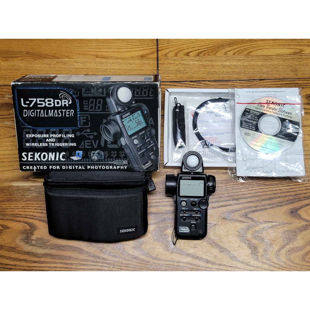 世光 SEKONIC L-758DR 測光表 測光儀