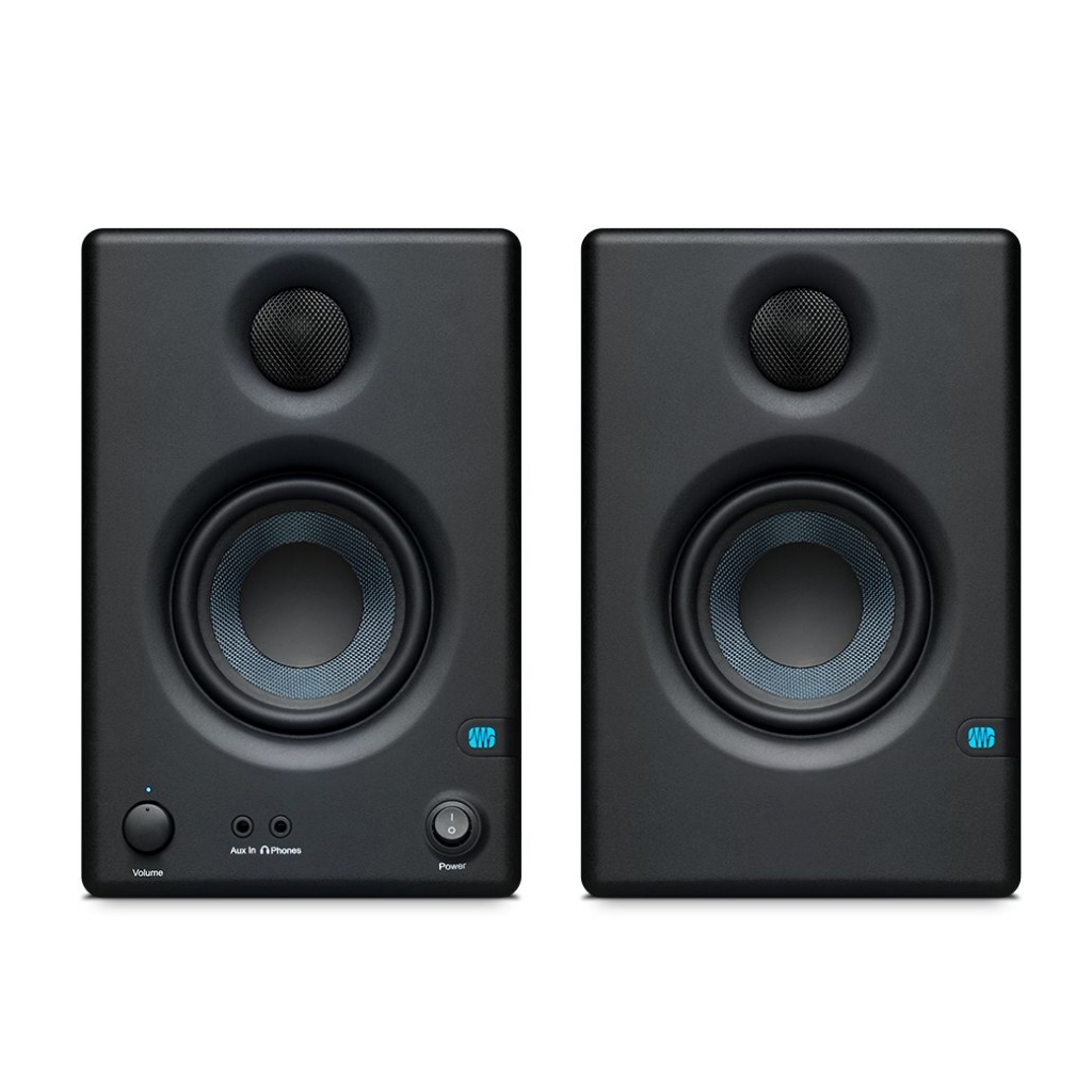 【音響密室】PreSonus Eris E3.5/E4.5AB類50瓦3.5-4.5吋主動式監聽喇叭贈進口升級線