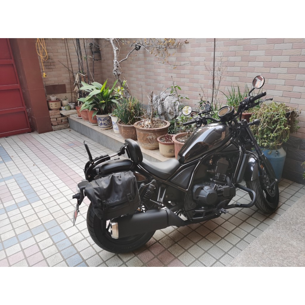 Rebel 1100T MT黑色後貨架 適用於 Honda Rebel 1100T改裝貨架 rebel500SRebel