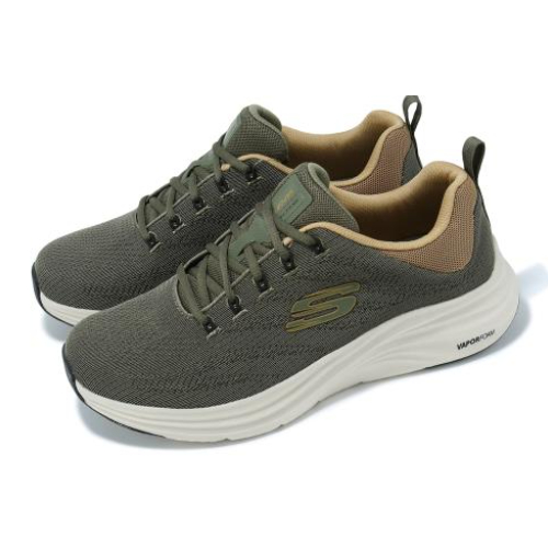 SKECHERS VAPOR FOAM 男款 綠 輕量 男休閒鞋 232626OLV Sneakers542