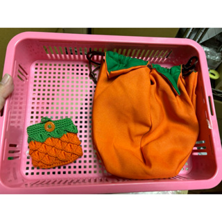 （現貨/滿額折抵）H03 柿柿如意 柿子造型束口袋+小物袋