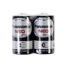 國際牌Panasonic黑色2號 1.5V 乾電池/碳鋅電池/電池 (1組2入)