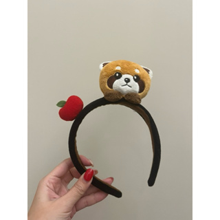 韓國🇰🇷愛寶樂園可愛蘋果浣熊髮箍