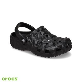 Crocs 卡駱馳 (中性鞋) 經典幾何克駱格-209563-001_洞洞鞋