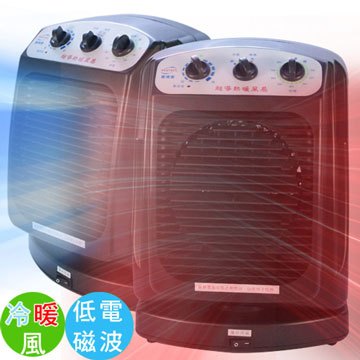 【賽凡絲】低電磁波省電冷暖扇 電暖器