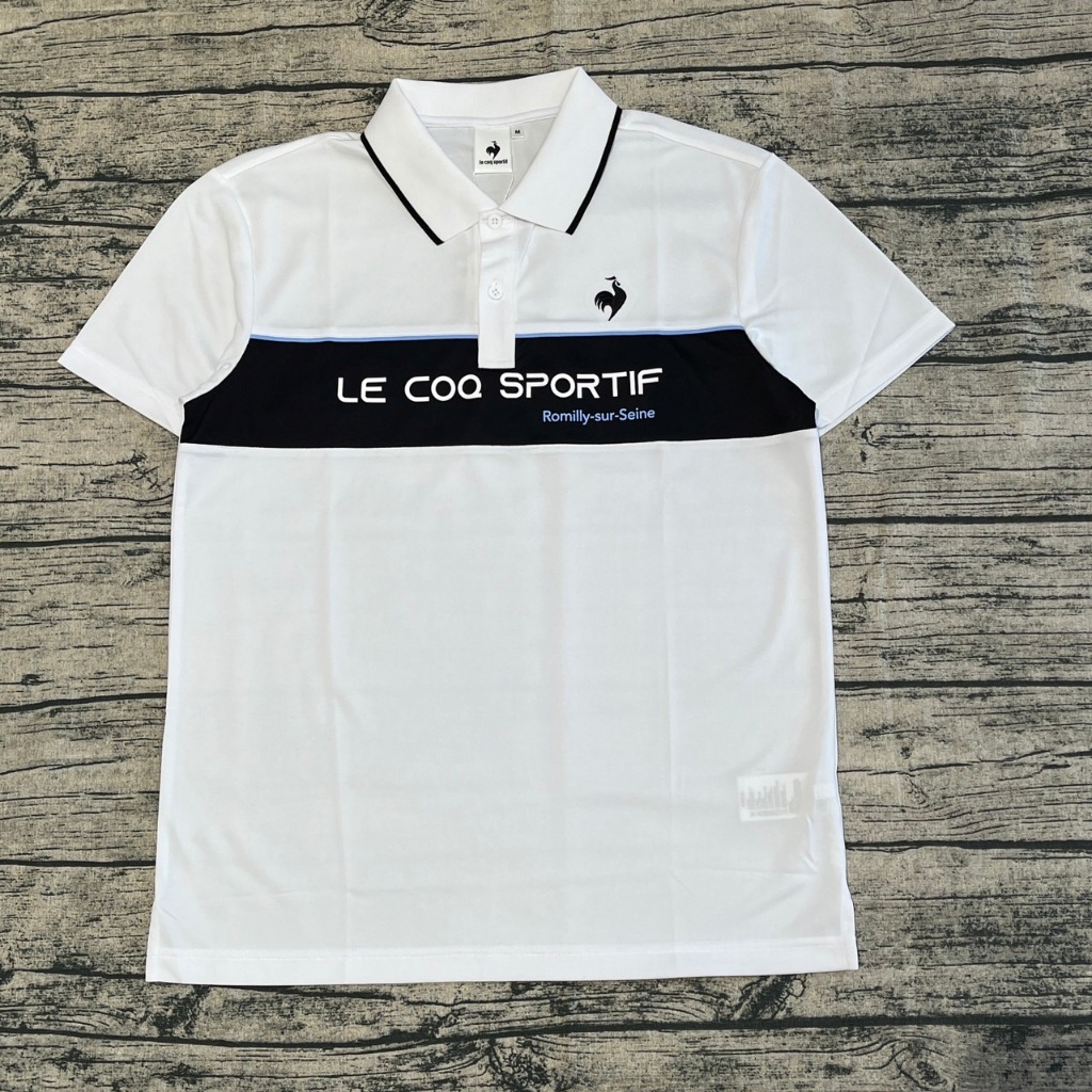 【LE COQ SPORTIF 法國公雞】男款刺繡Logo 休閒時尚POLO衫