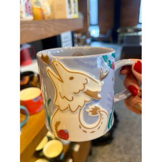 星巴克現貨🔥starbucks金龍迎春馬克杯 龍年生肖限量紫龍
