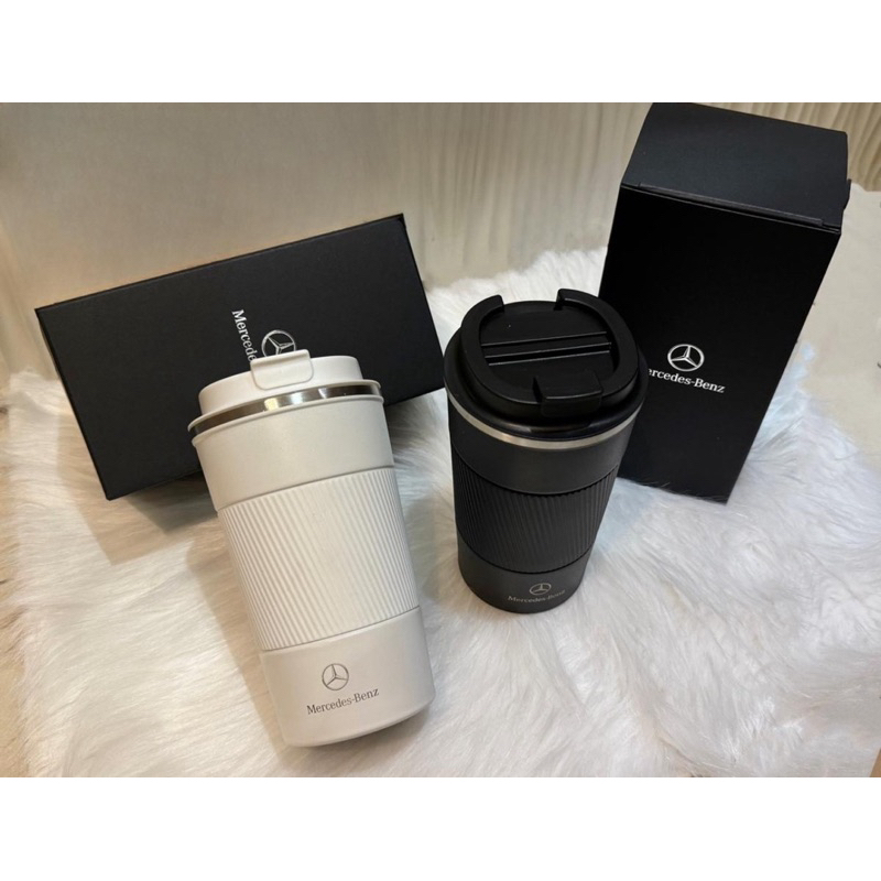隔日到貨 交車禮 盒裝實拍 Benz 賓士 304不銹鋼 保溫杯 咖啡杯 隨身杯 保溫瓶 500ml