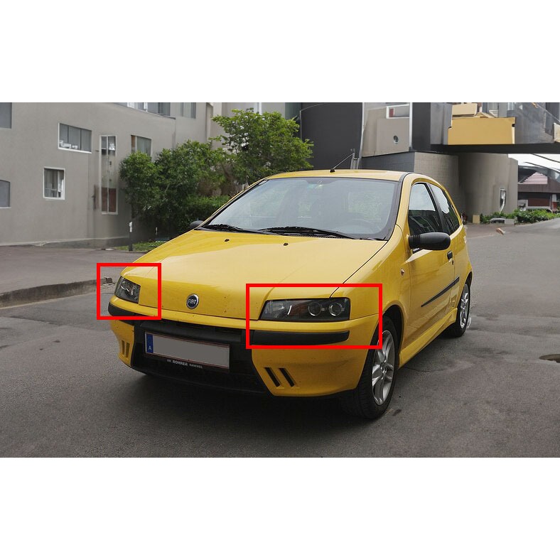 &lt;台灣之光&gt;飛雅特 FIAT PUNTO PT 01 00 02年原廠款式 黑底 魚眼 大燈 頭燈 無霧燈版本