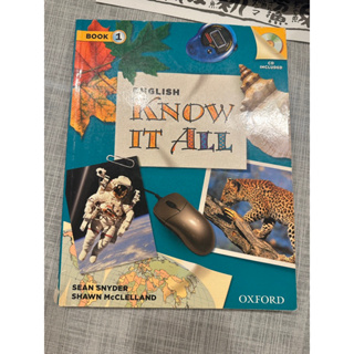 [English know it all]book1/OXFORD/含CD/初級英文語聽力二手教材