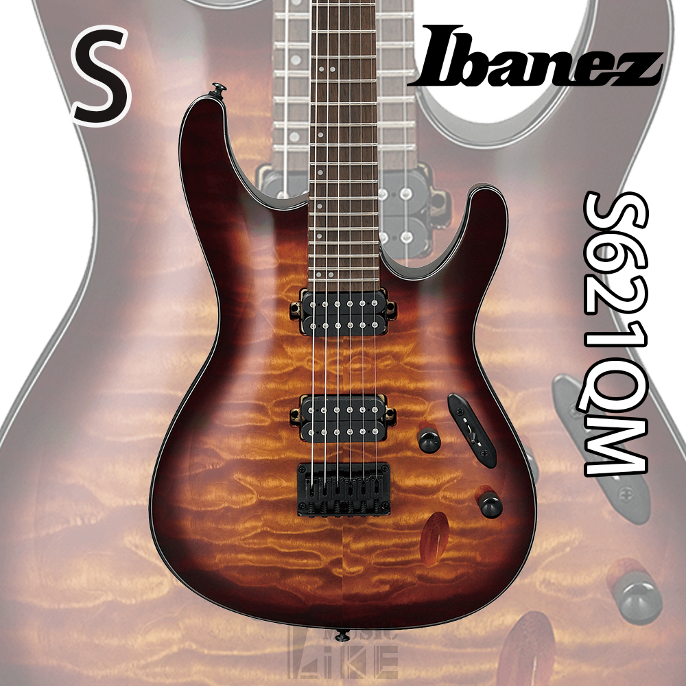 『超值推薦』Ibanez S621QM DEB 電吉他 印尼廠 公司貨 S 薄琴身 萊可樂器