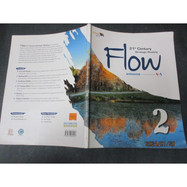 Flow-21st Century Strategic Reading 2 2/e 9789576069017 有劃記