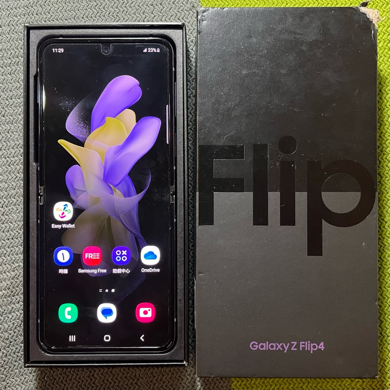 Samsung Z Flip 4 8G 128G 紫 9成新 Zflip4 Flip4 ZFlip 128 摺疊 摺疊