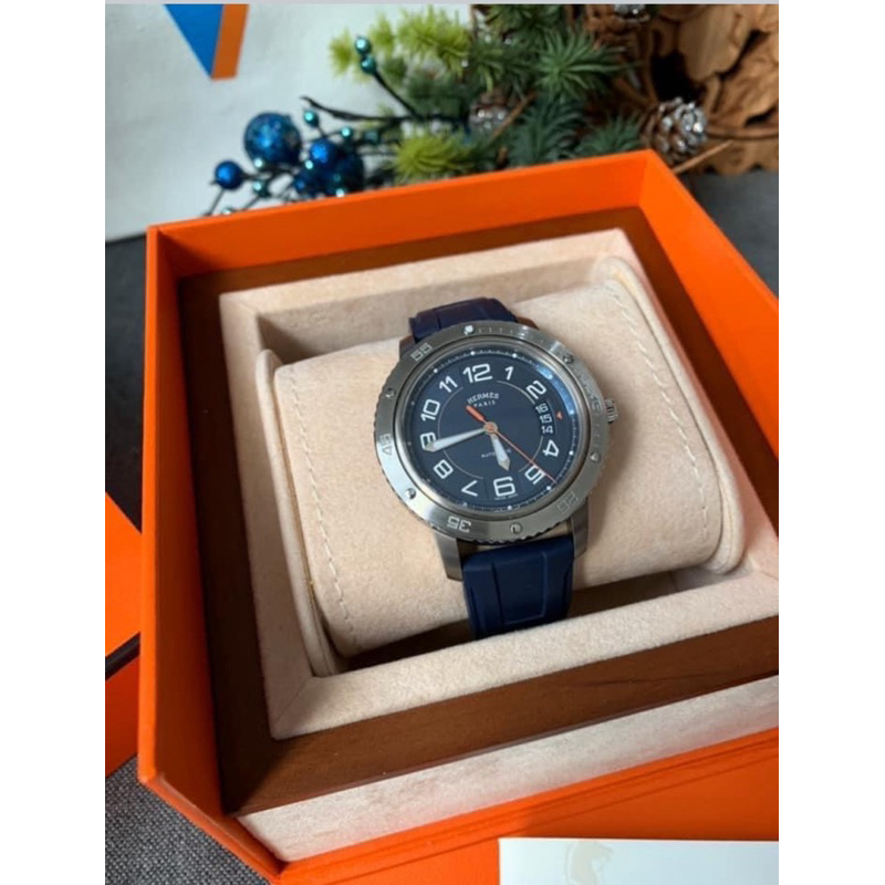 Hermes CLIPPER SPORT鈦金屬 自動機械腕錶