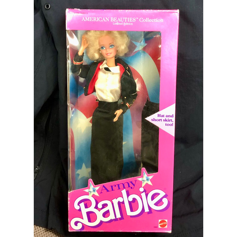現貨 1989 Army Barbie 陸軍芭比娃娃 古董芭比 美泰兒 Mattel