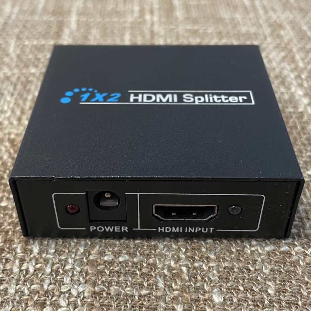 台中現貨 HDMI 一進二出 分配器 一分二