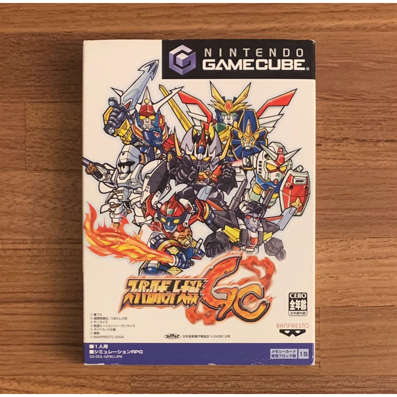 NGC 超級機器人大戰GC 正版遊戲片 原版光碟 GC Gamecube 任天堂 日版 Wii適用