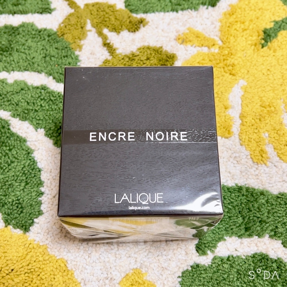 『正版』 Lalique Encre Noire 黑澤男性淡香水 100ml