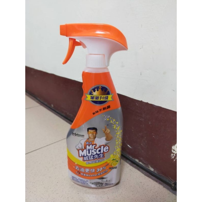 威猛先生廚房清潔劑噴槍瓶-超強效+ 廚房油污 油垢 廚房清潔 打掃