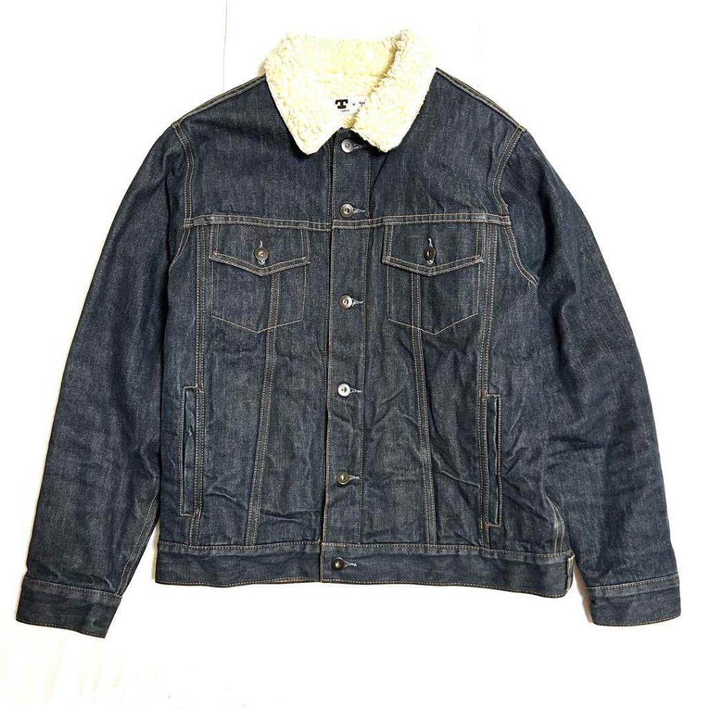 美國 Tellason Sherpa Lined Denim Jacket 原色 毛領 三代 牛仔丹寧外套