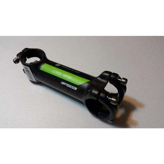 新全 FSA K-FORCE Compact 全碳纖維龍頭 UD光紋標消路綠100mm/110mm OS99/OS-99