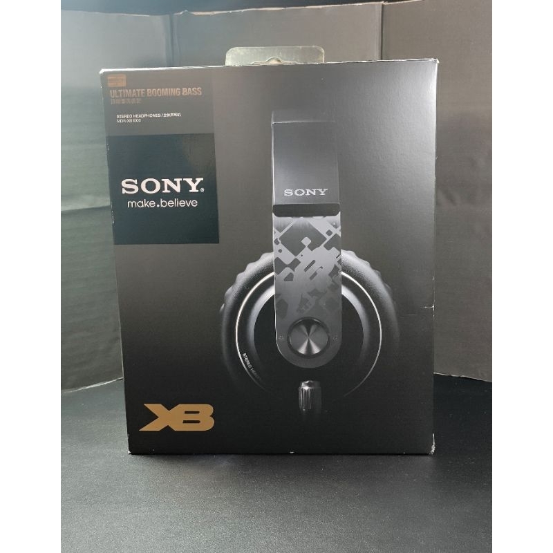 二手 超稀有 已絕版 SONY MDR-XB1000 超大耳罩式耳機 內詳